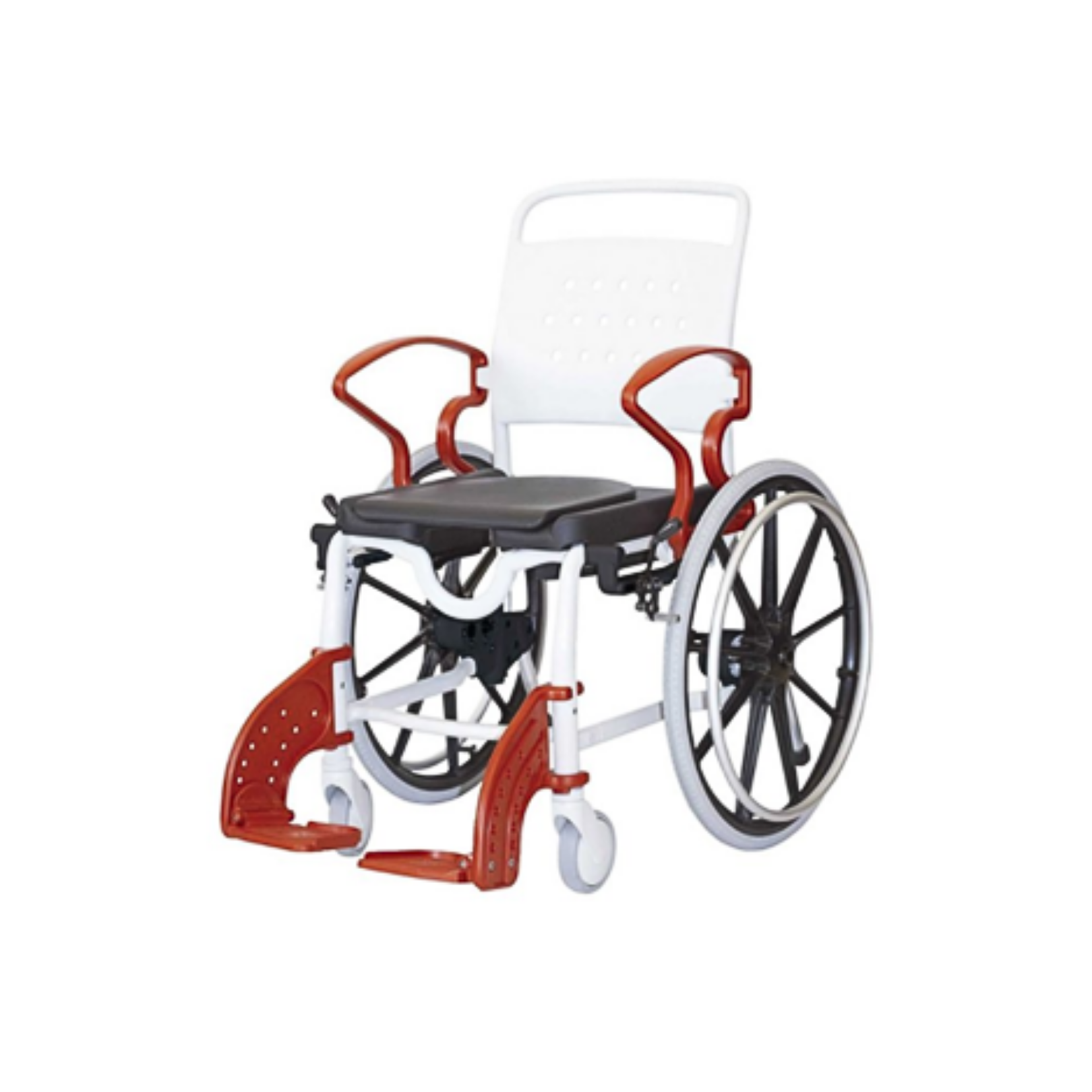 GENF Self-Propelling Shower Commode Chair